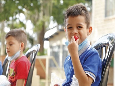 Niños sonrientes en Bucaramanga